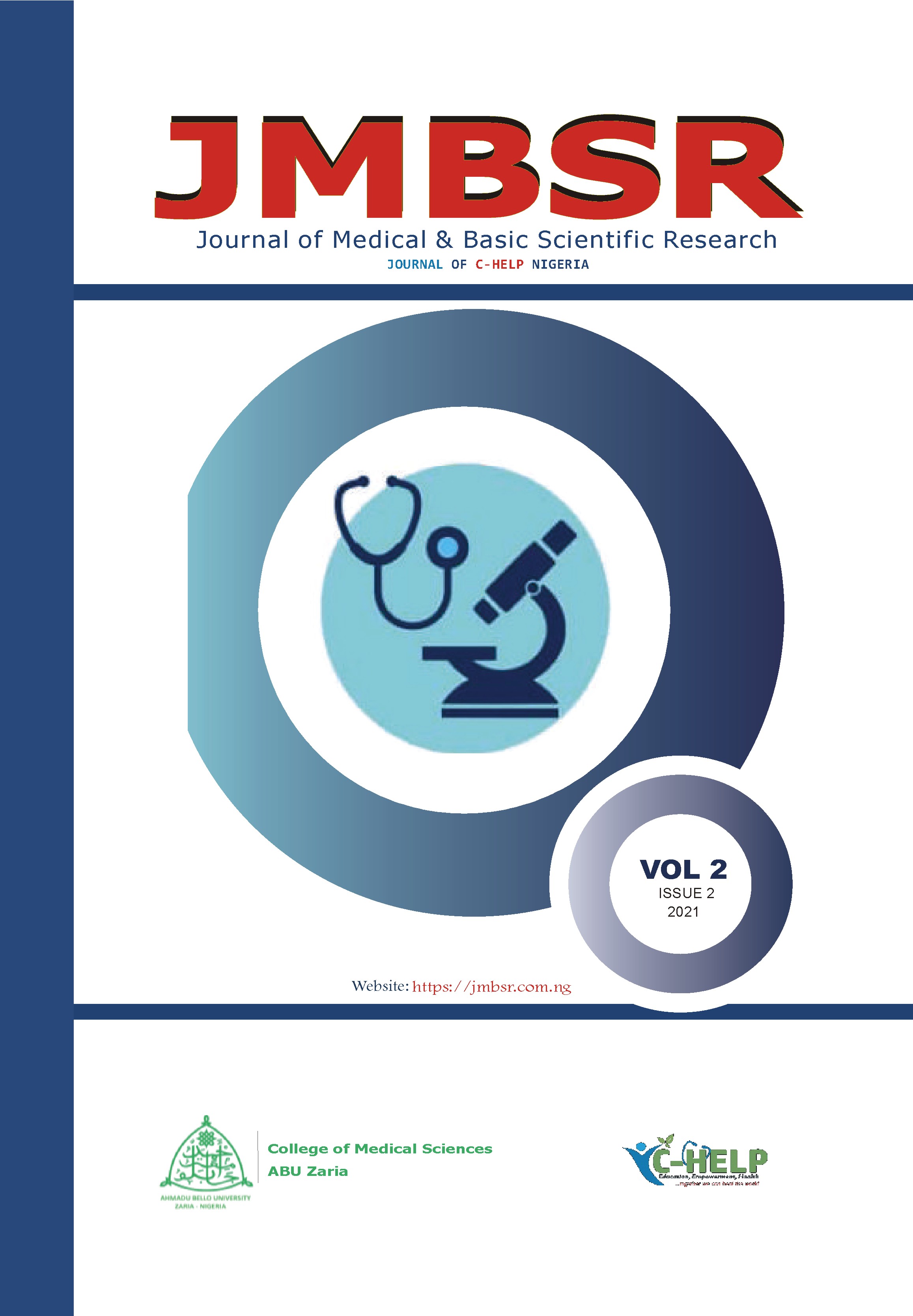 View Vol. 2 No. 2 (2021): Journal of Medical and Basic Scientific Research (JMBSR)